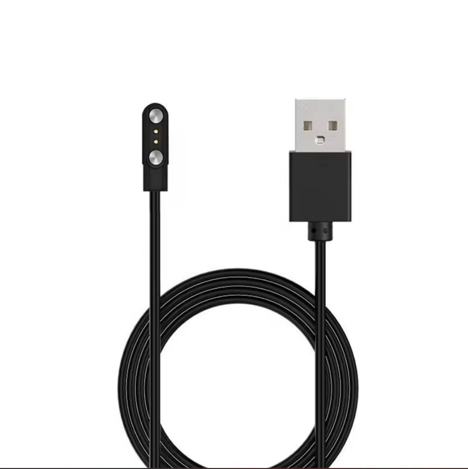 Universal Smartwatch Magnetic Charging Data Cable - Black 2P/2.5-8mm_0