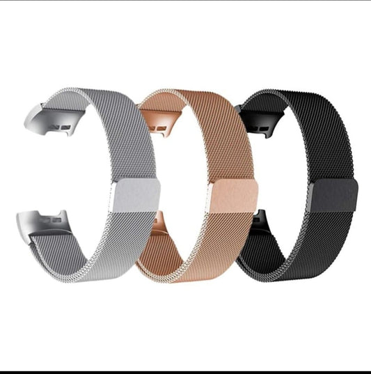 Milanese Loop Strap for Fitbit Charge 3/ 3SE/ 4