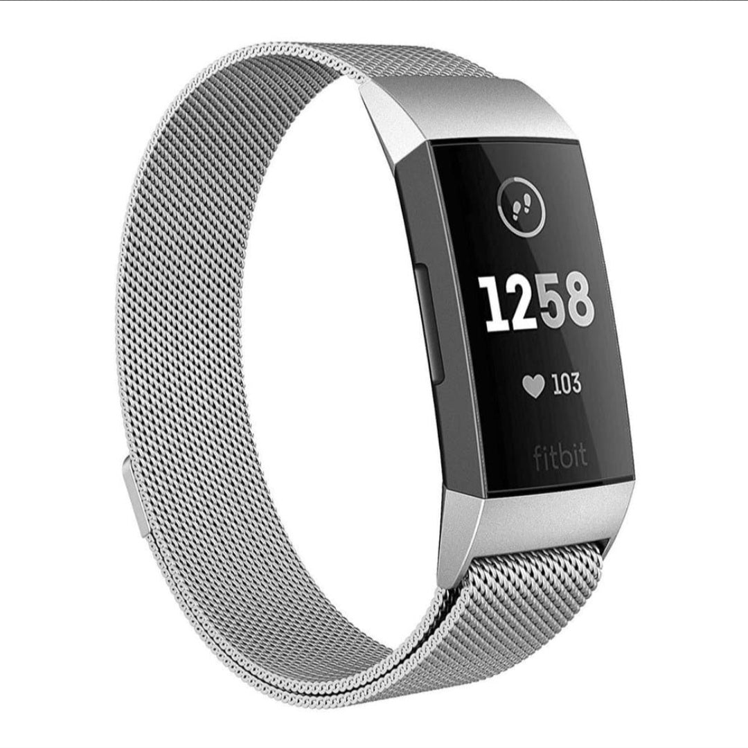 Milanese Loop Strap for Fitbit Charge 3/ 3SE/ 4