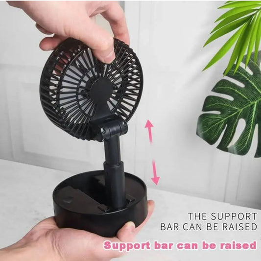 Portable And Adjustable Mini Handheld Desk Fan